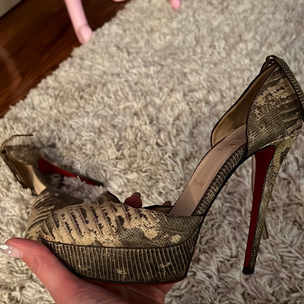Christian Louboutin heels used
